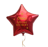 Personalised 18" Elf Arrival Balloons | Options 4, 5 & 6