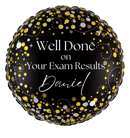 Personalised Exam Results Foil | 18" | Multiple Colours Available