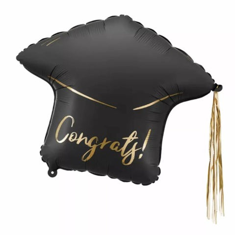 Congrats Graduation Cap Foil Balloon | 21"
