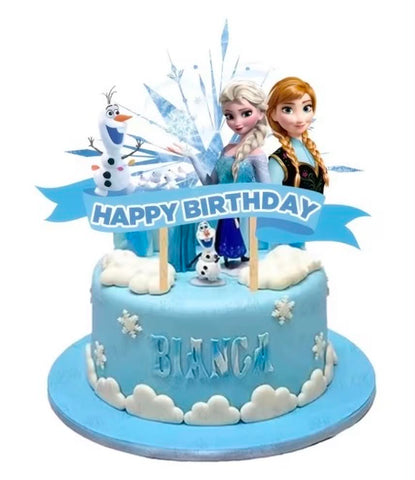Frozen Cake Topper