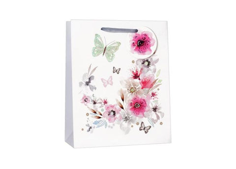 Floral Butterflies Gift Bag | Large