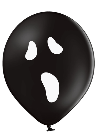 Ghost Face Latex Balloons