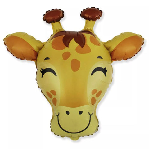 Giraffe Head Foil Balloon 31"