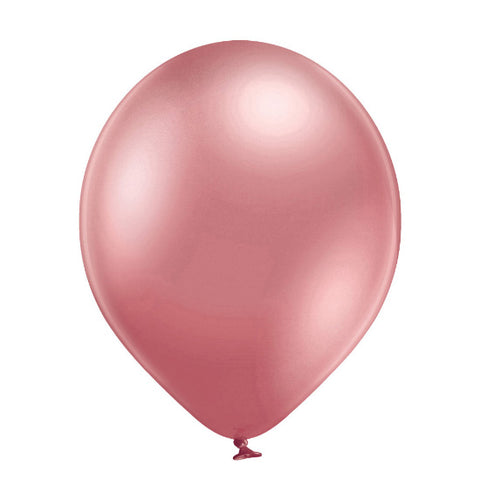 Glossy Chrome Pink Latex Balloons | Available in 5" and 12"