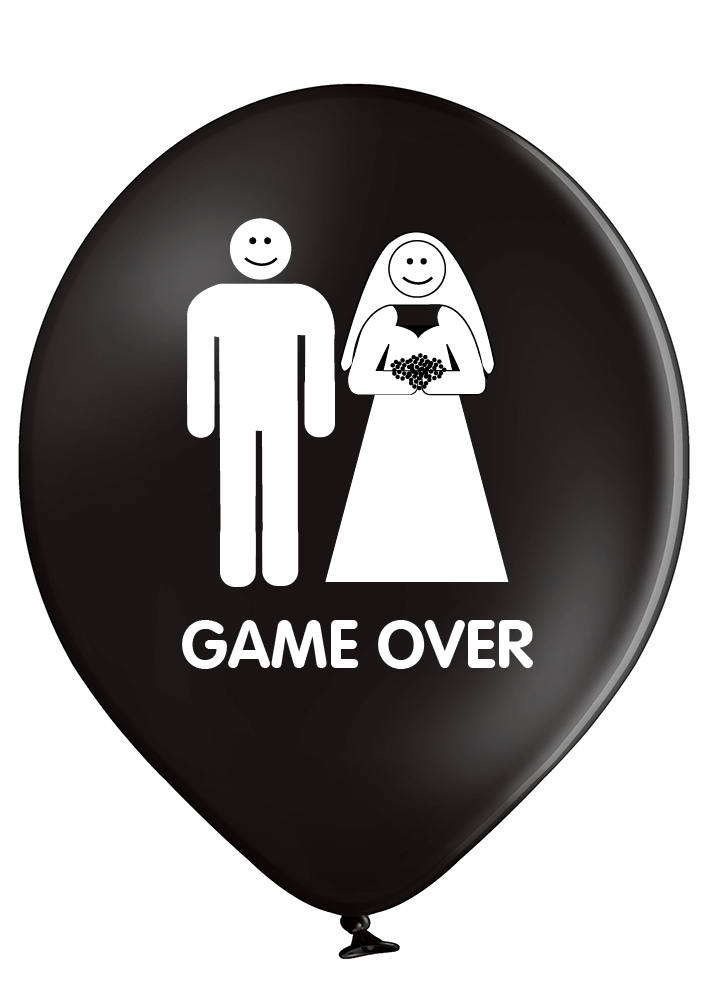 Game Over | Latex Balloons – Talking Balloons