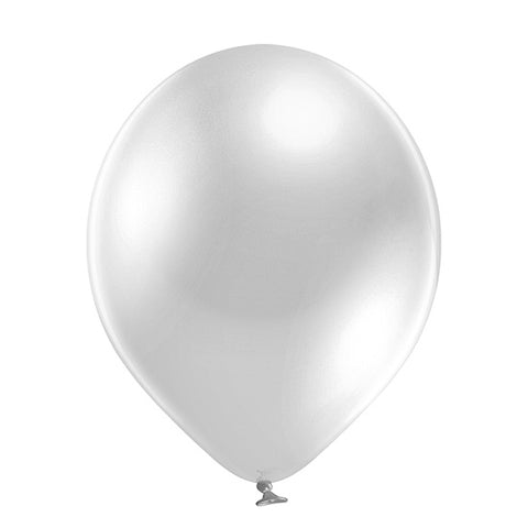 Glossy Chrome Champagne Latex Balloons | 5"