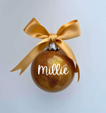 Personalised Glitter Bauble - Small | Collection