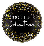 Personalised Good Luck Foil | 18" | Multiple Colours Available