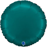 Foil Round Satin Luxe Plain Balloons | 18"