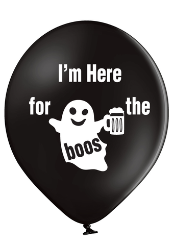 I'm Here for the Boos Latex Balloons