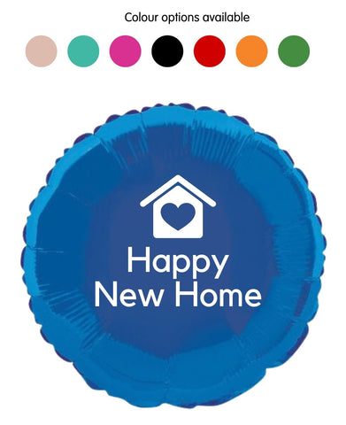 Happy New Home Vinyl Message Foil