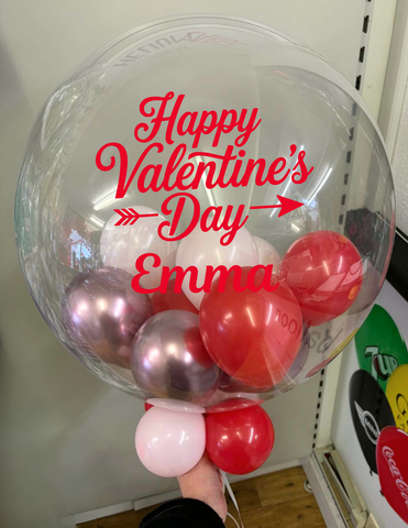 Valentine's Day Stuffed Bubble