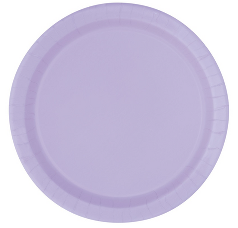 Lavender 9" Plates | Pack of 8