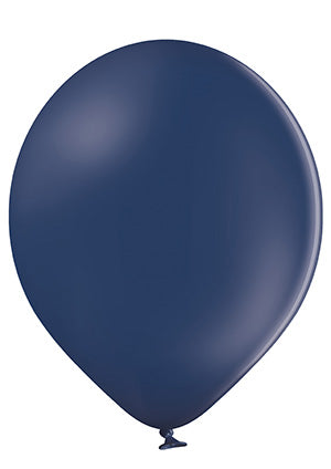 Pastel Standard Marine Blue Latex Balloons | 5"