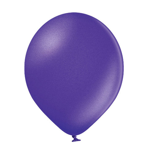 Latex Metallic Purple Balloons | 5"