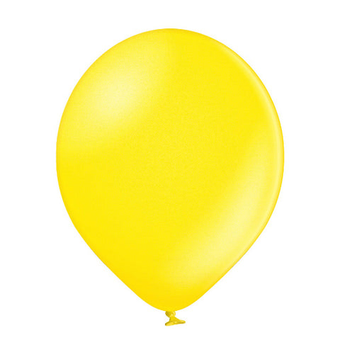 Latex Metallic Yellow Balloons | 5"