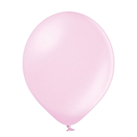 Latex Metallic Pale Pink Balloons | 5"
