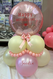 Mother's Day Deluxe Bow & Pearls - Table Topper