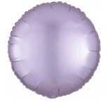 Foil Round Satin Luxe Plain Balloons | 18"