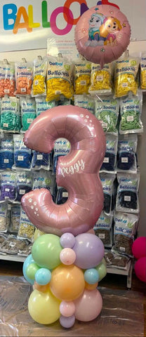 Paw Patrol Themed Number Stack