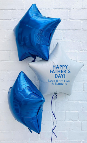 Bunch of 3 Star Foils | Father's Day