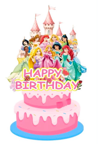 Disney Princess Cake Topper