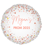 Personalised Prom  Foil | 18" | Multiple Colours Available