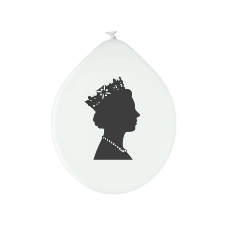 Latex Preprinted Queen Elizabeth Balloons | 12"