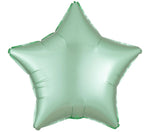 Foil Star Satin Luxe Plain Balloons | 19"
