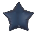 Foil Star Satin Luxe Plain Balloons | 19"