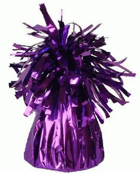 Purple Frilly Foil Fountain Weight | 170g