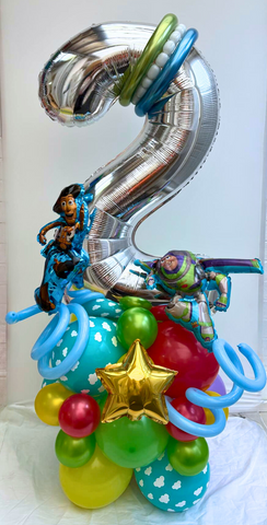 Toy Story Themed Number Stack