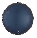 Foil Round Satin Luxe Plain Balloons | 18"