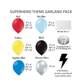 DIY DC Justice League Superhero Theme Garland Pack