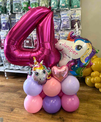 Unicorn Themed Number Stack