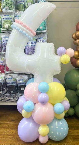 Pastel Spots Number Stack