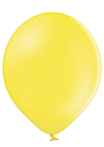 Latex Standard Yellow Balloons | 12"