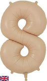 Foil Numbers Nude Balloons | 34"