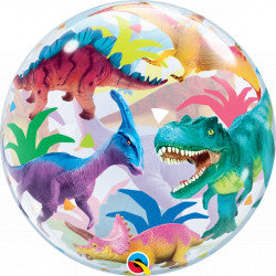 Bubble Message Dinosaur Balloon | 22"