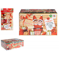 Elf on The Shelf Small Christmas Eve Box |  21 x 32 x 11cm