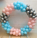 1 Metre Hoop - Gender Reveal Theme