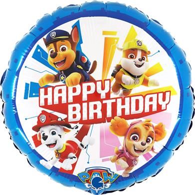 Paw Patrol Happy Birthday S60 | 18 "