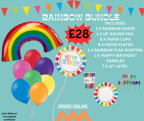 Rainbow Theme Party Bundle