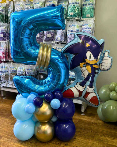 Sonic the Hedgehog Themed Number Stack