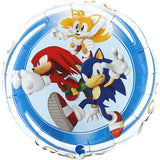 Sonic the Hedgehog Round Foil Balloon | 18"