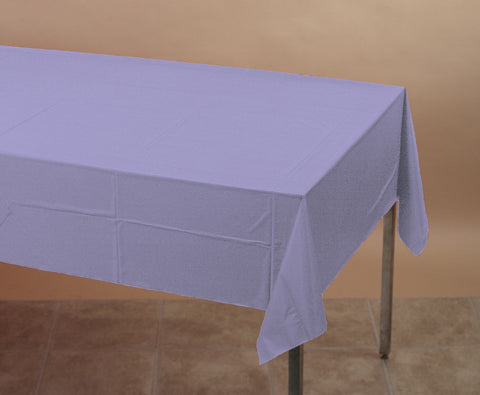 Lilac Plastic Table Cover | 54"x108"