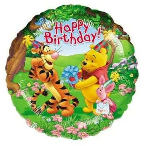 Foil Round Disney Tigger's Birthday Balloon | 18"