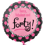 Multiple Designs -  Round Another Year Of Fabulous Foil Balloon | 18"