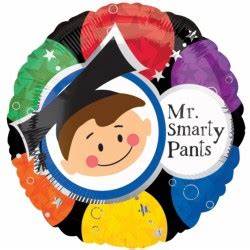 Mr Smarty Pants Graduation Foil Balloon | 18"