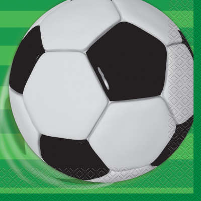 Soccer/Football Napkins | Pack of 16